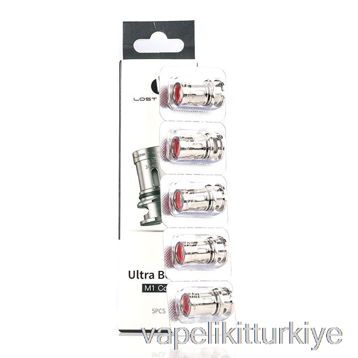 Vape Likit Kayıp Vape Ultra Boost Yedek Bobinleri [v2] 0.3ohm M1 Bobinleri